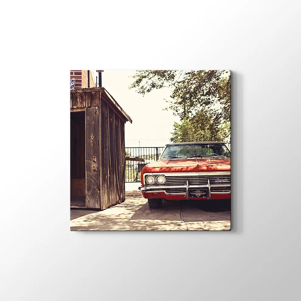Chevrolet Impala 67 Kanvas Tablo