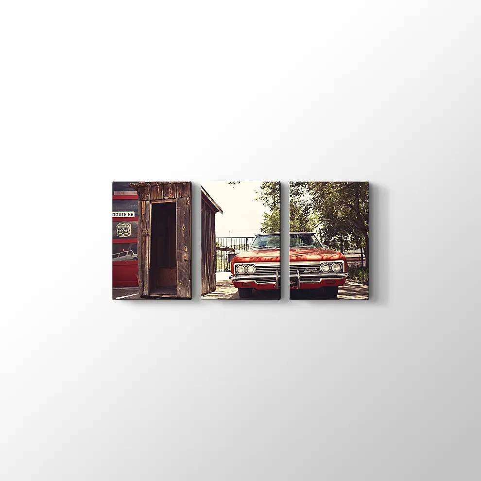 Chevrolet Impala 67 Kanvas Tablo