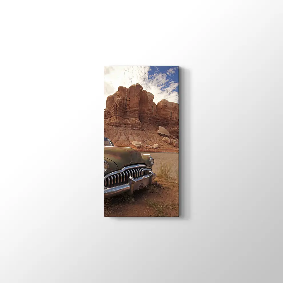 Arizona Çölü'nde 1960 Dodge Tablosu