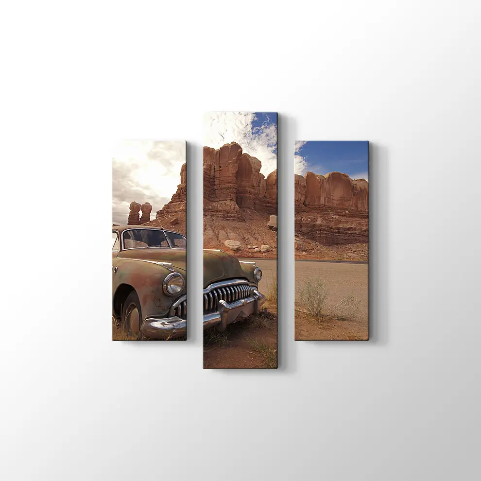 Arizona Çölü'nde 1960 Dodge Tablosu