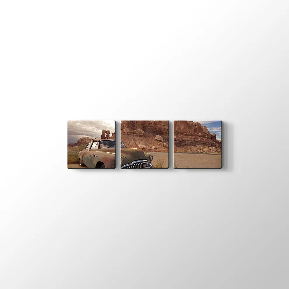 Arizona Çölü'nde 1960 Dodge Tablosu