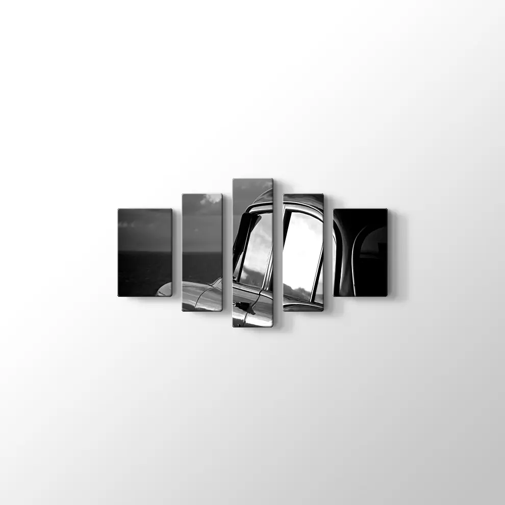 Klasik Araba Kanvas Tablo