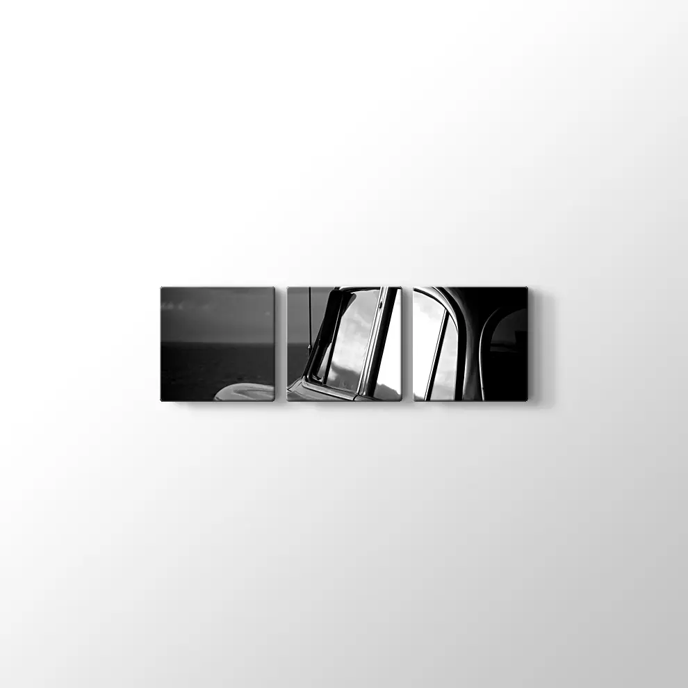 Klasik Araba Kanvas Tablo