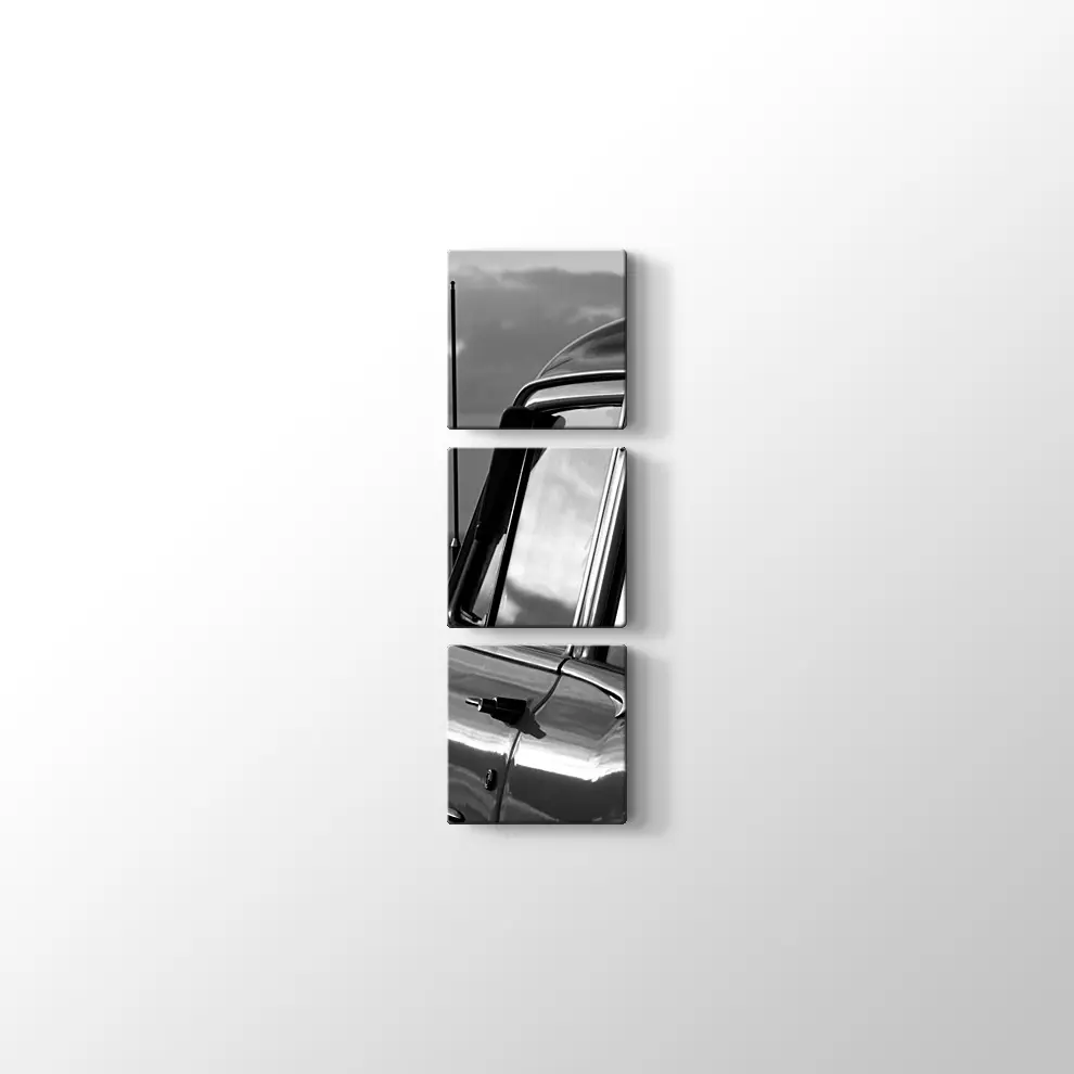 Klasik Araba Kanvas Tablo