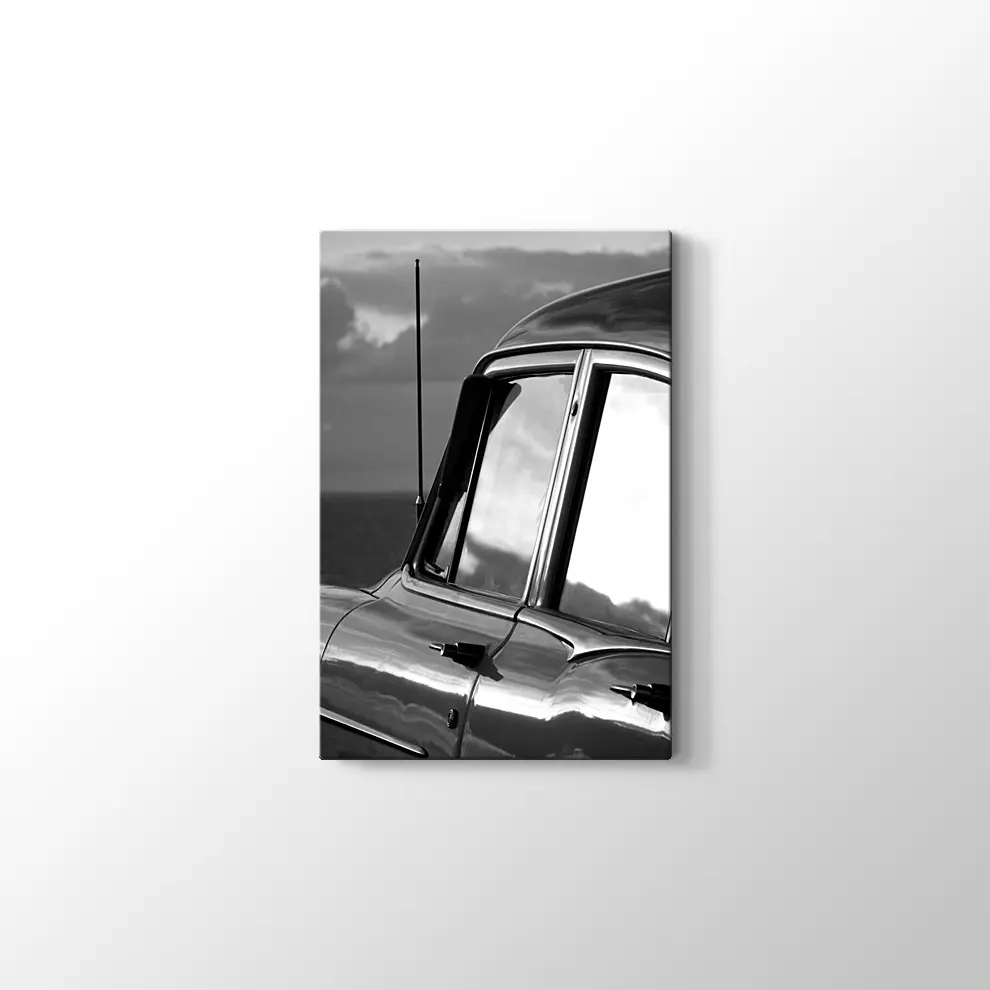Klasik Araba Kanvas Tablo