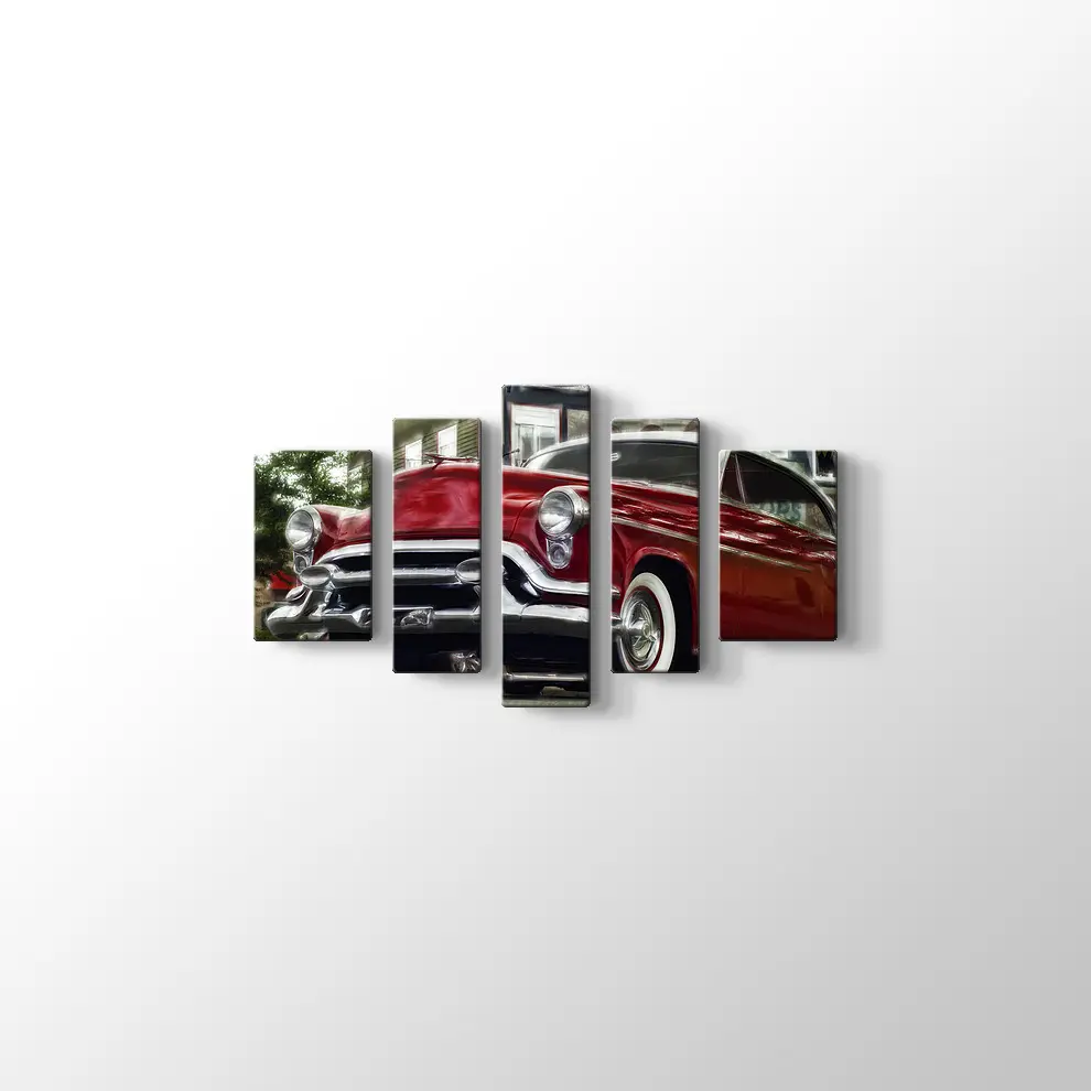 1953 Oldsmobile Super 88 Kanvas Tablo