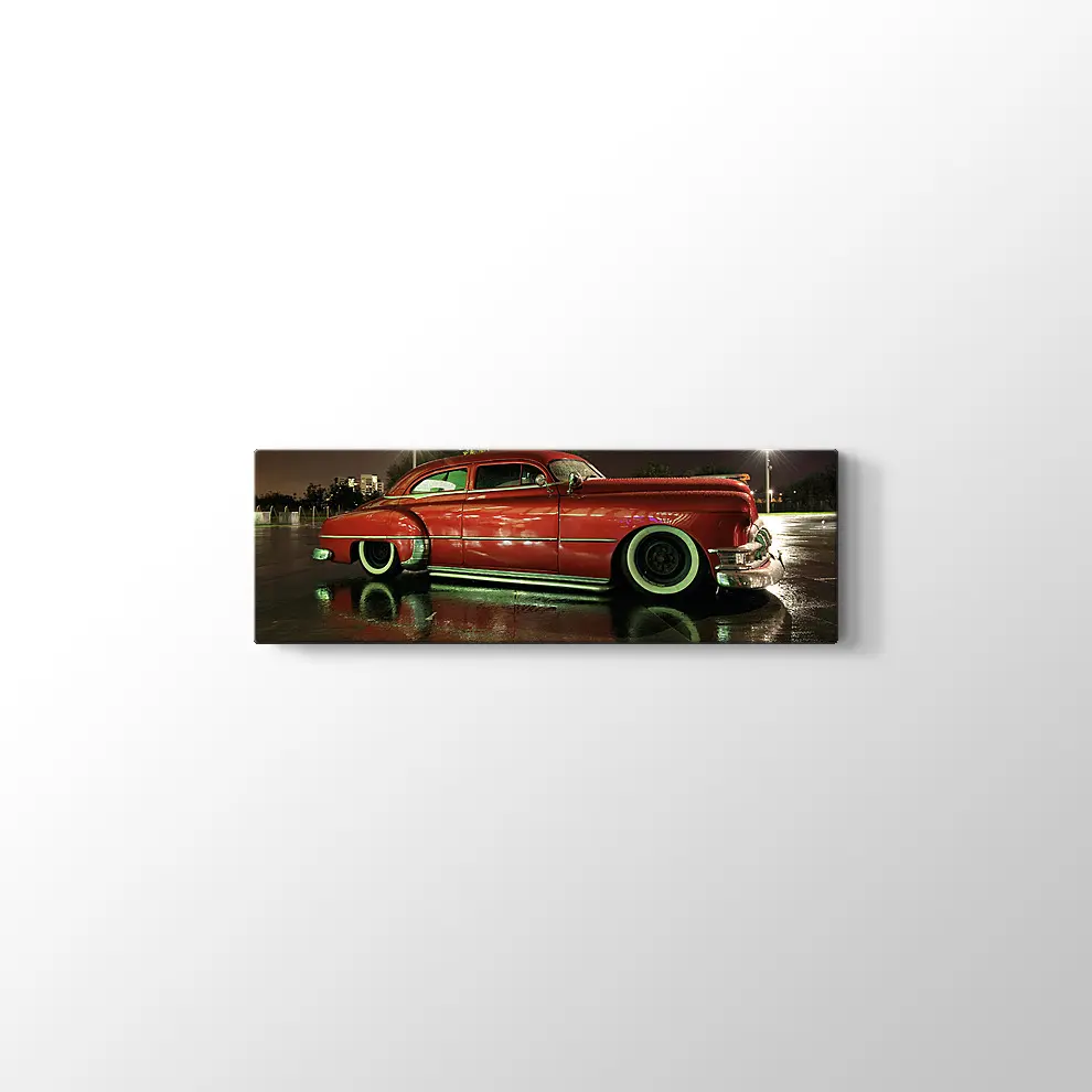 1950 Pontiac Silver Streak Kanvas Tablo