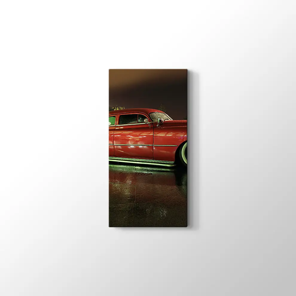 1950 Pontiac Silver Streak Kanvas Tablo