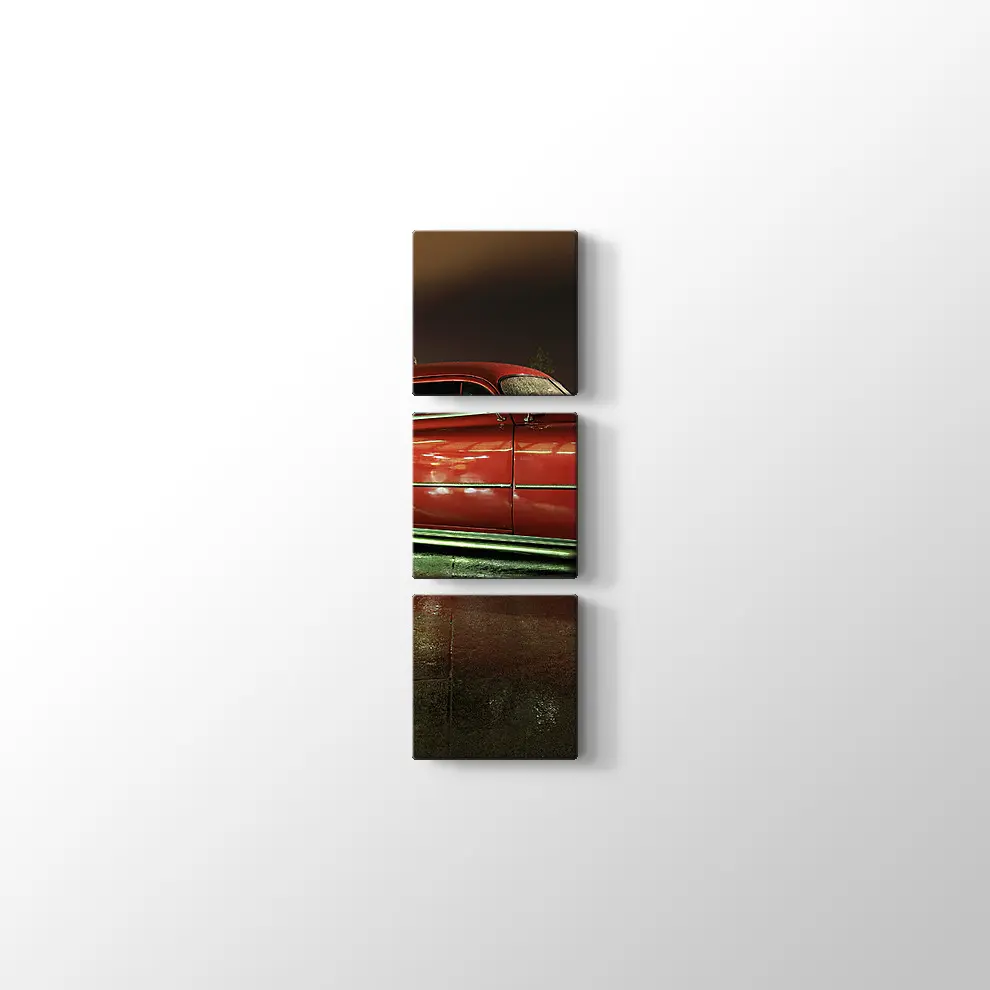 1950 Pontiac Silver Streak Kanvas Tablo