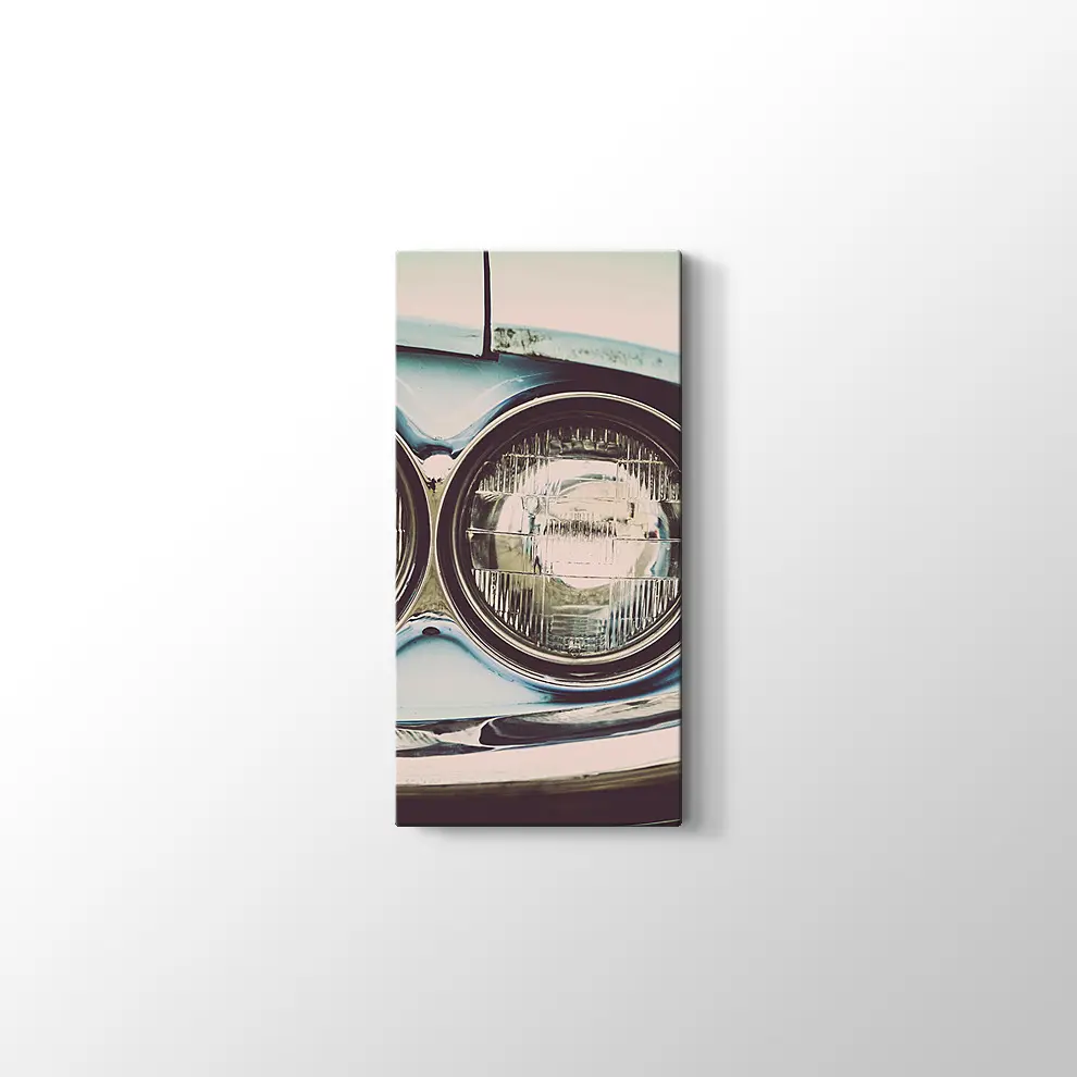 Açık Mavi Ford 1964 Thunderbird Kanvas Tablo