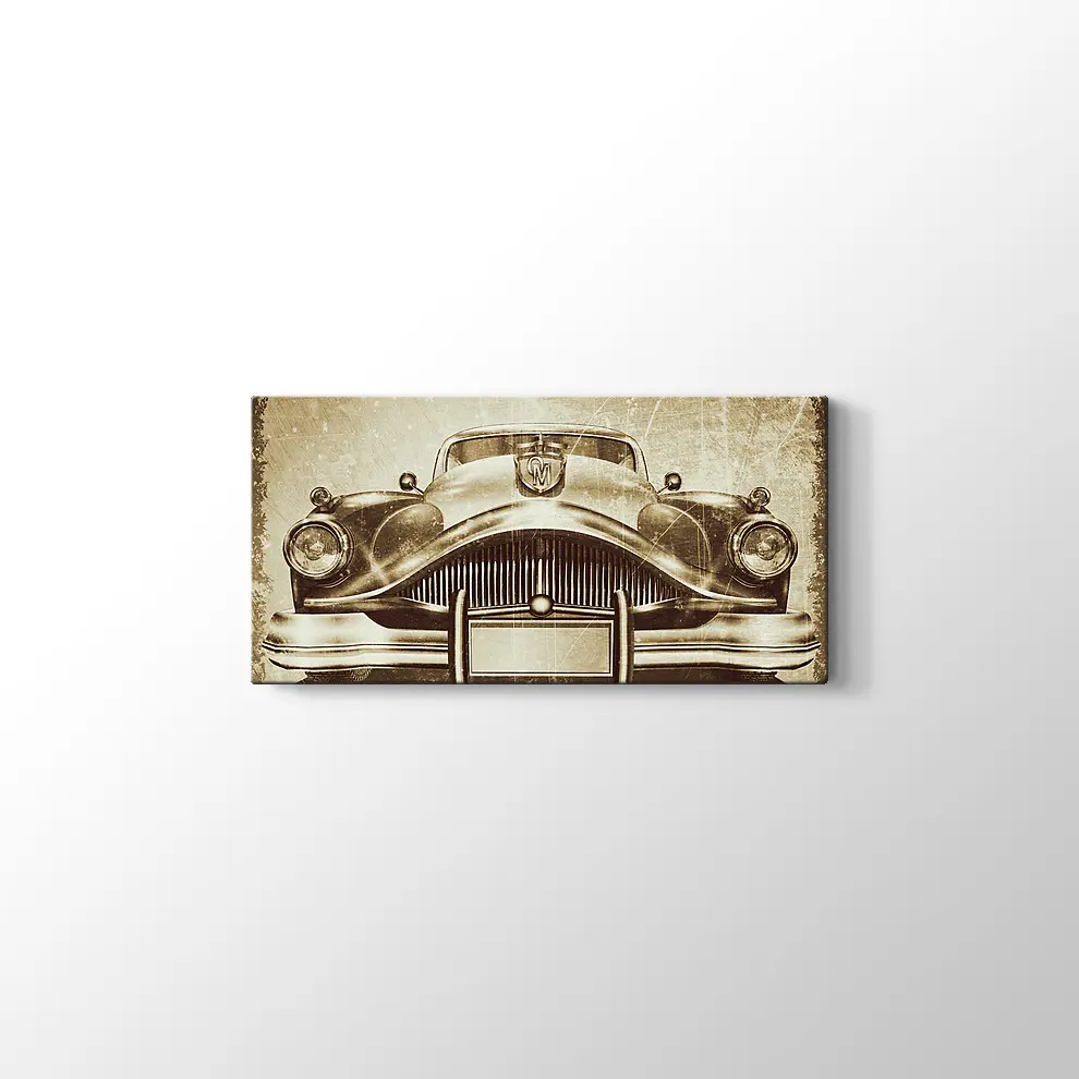 1949 Buick Super Kanvas Tablo