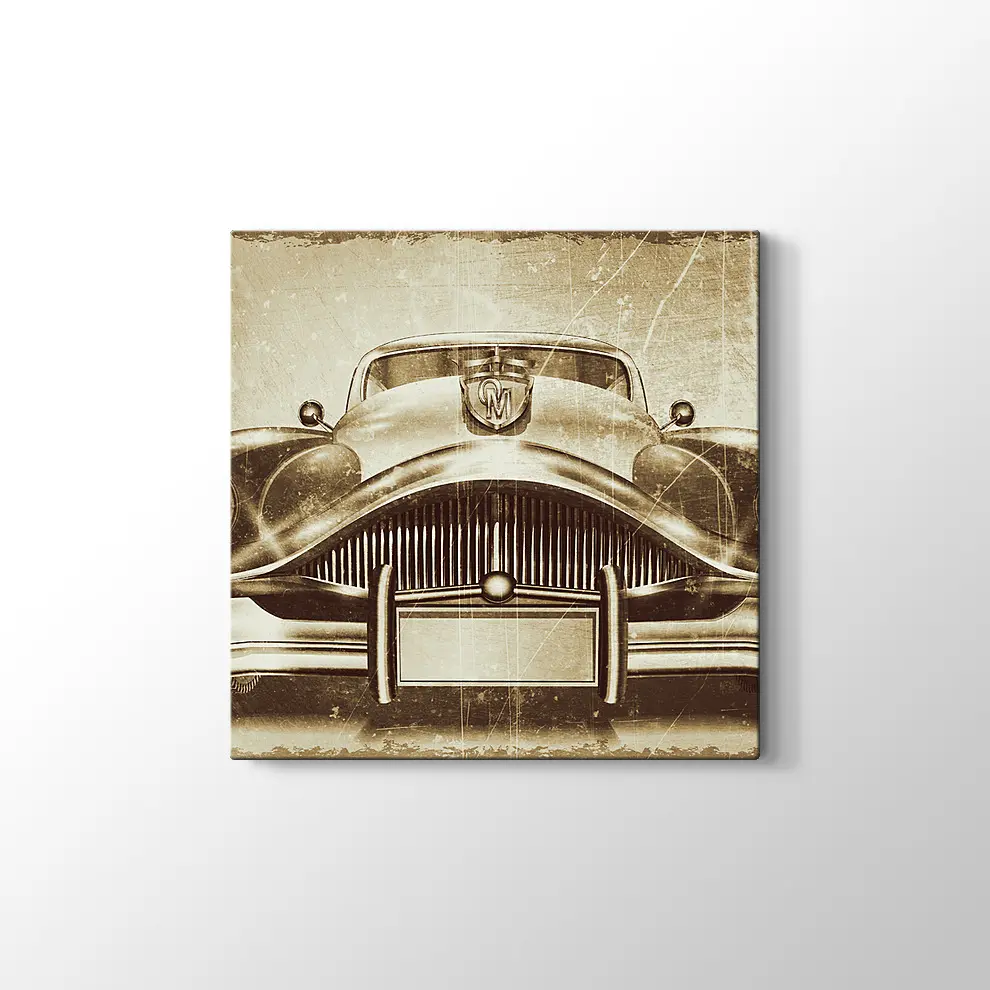 1949 Buick Super Kanvas Tablo