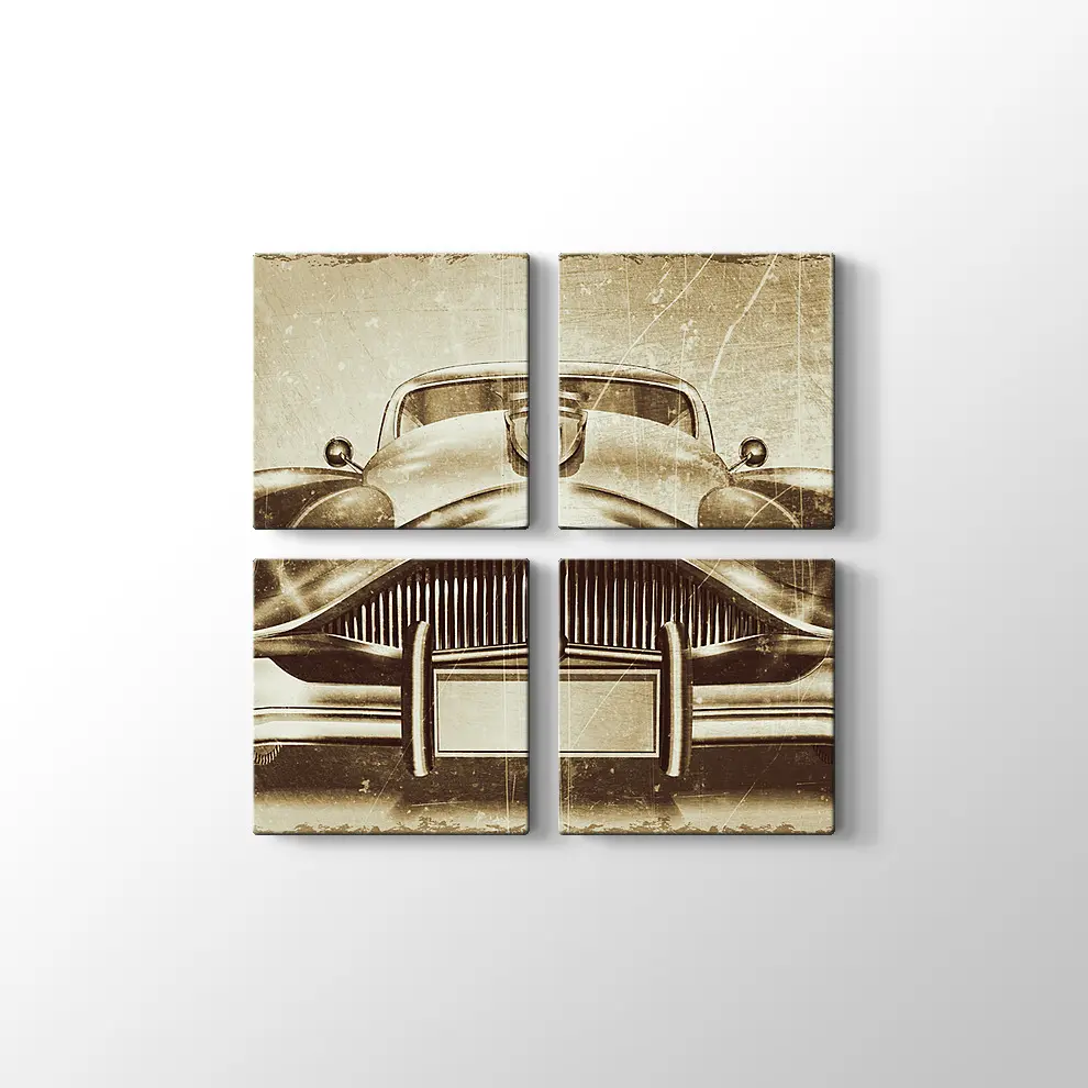 1949 Buick Super Kanvas Tablo