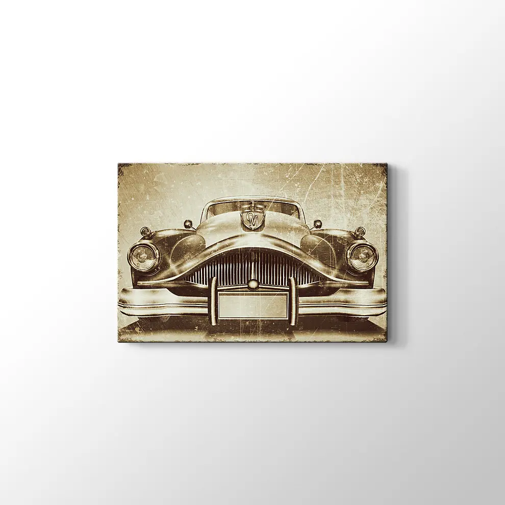 1949 Buick Super Kanvas Tablo