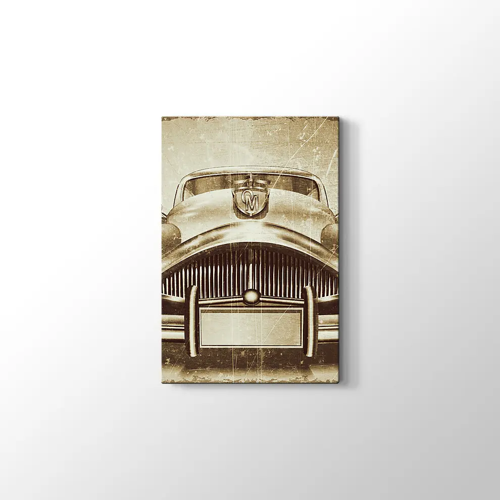 1949 Buick Super Kanvas Tablo