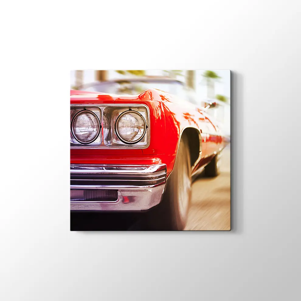 1974 Chevrolet Impala Sport Sedan Kanvas Tablo