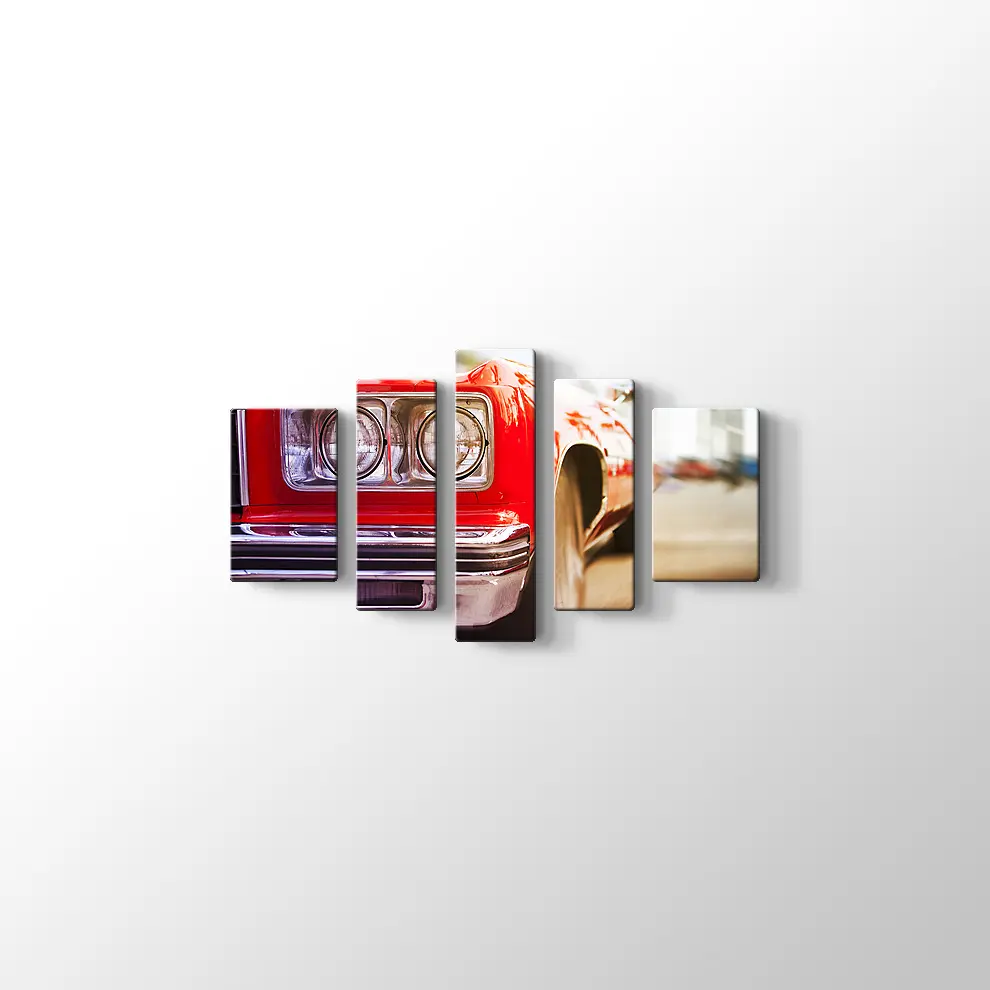 1974 Chevrolet Impala Sport Sedan Kanvas Tablo