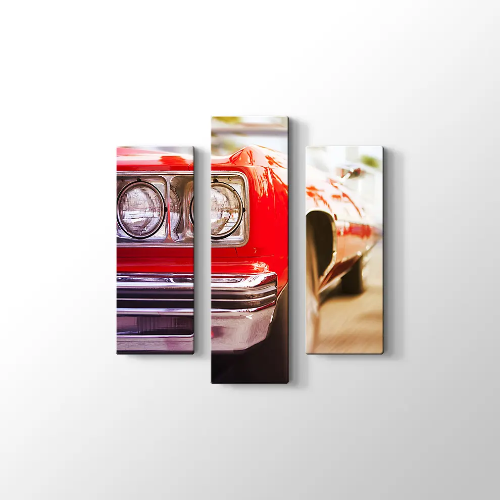 1974 Chevrolet Impala Sport Sedan Kanvas Tablo