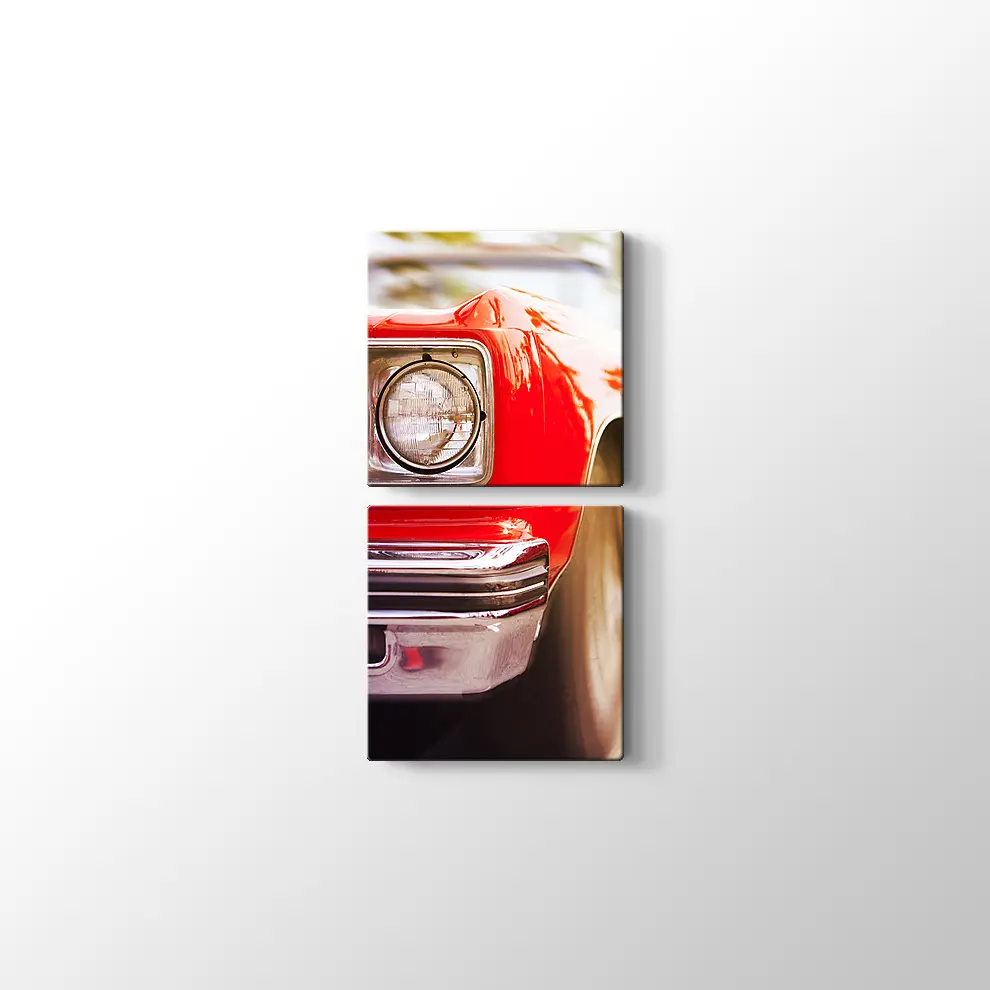 1974 Chevrolet Impala Sport Sedan Kanvas Tablo