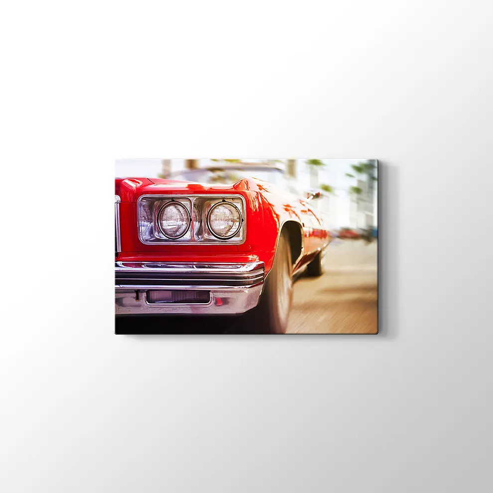 1974 Chevrolet Impala Sport Sedan Kanvas Tablo