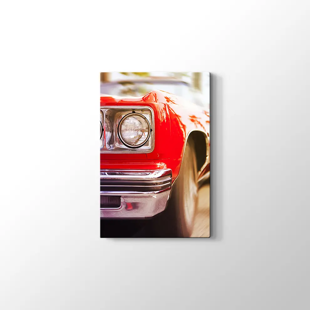 1974 Chevrolet Impala Sport Sedan Kanvas Tablo