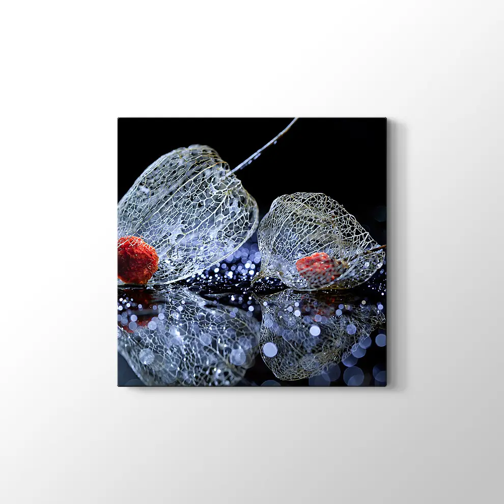 Çiçek Kafesi Kanvas Tablo