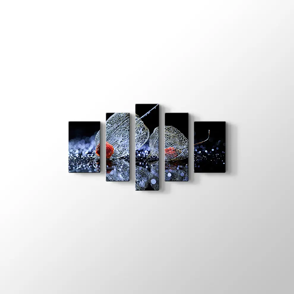 Çiçek Kafesi Kanvas Tablo