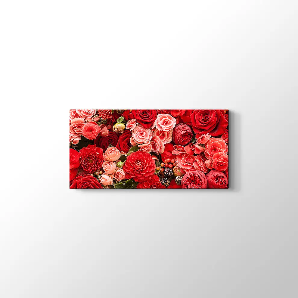 Gül Bahçesi Kanvas Tablo