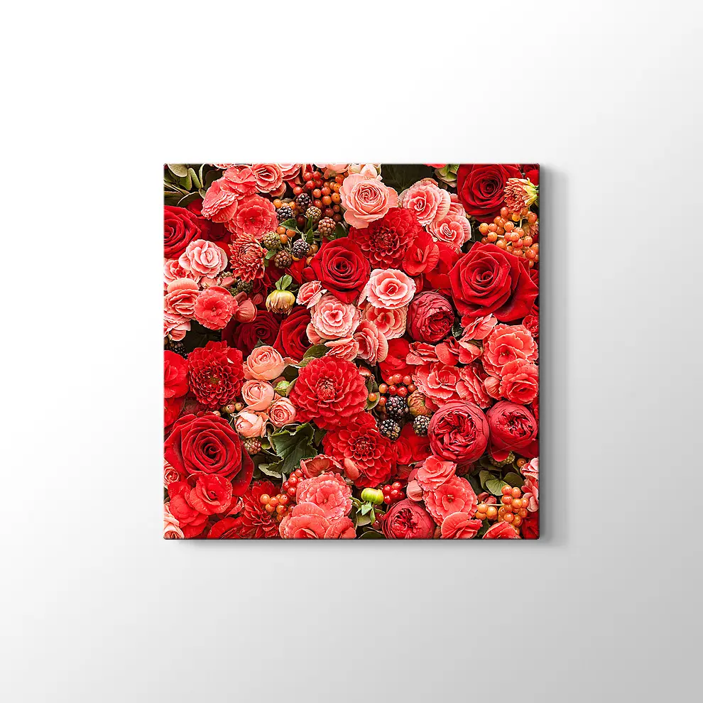 Gül Bahçesi Kanvas Tablo