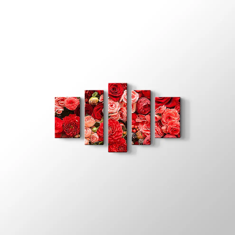 Gül Bahçesi Kanvas Tablo