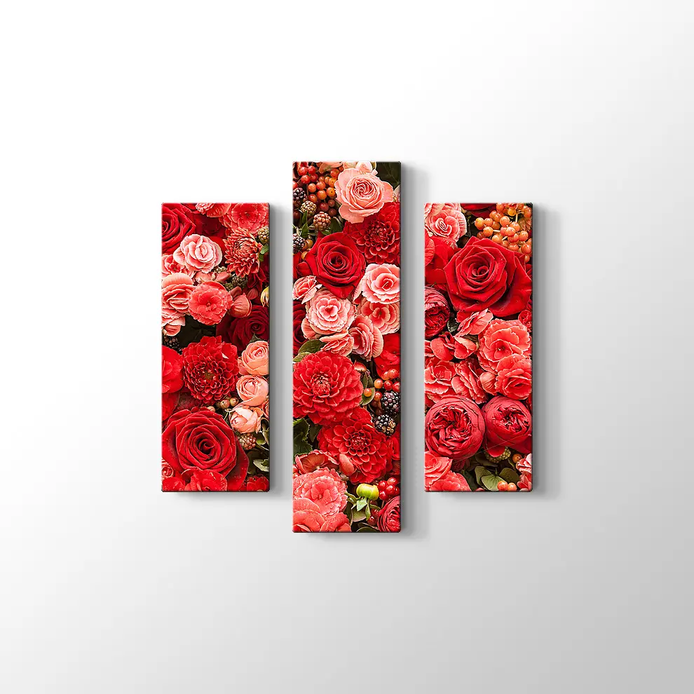 Gül Bahçesi Kanvas Tablo