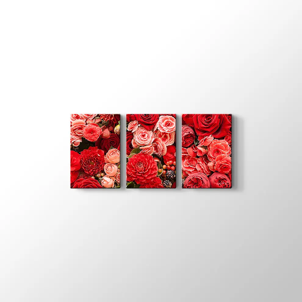 Gül Bahçesi Kanvas Tablo