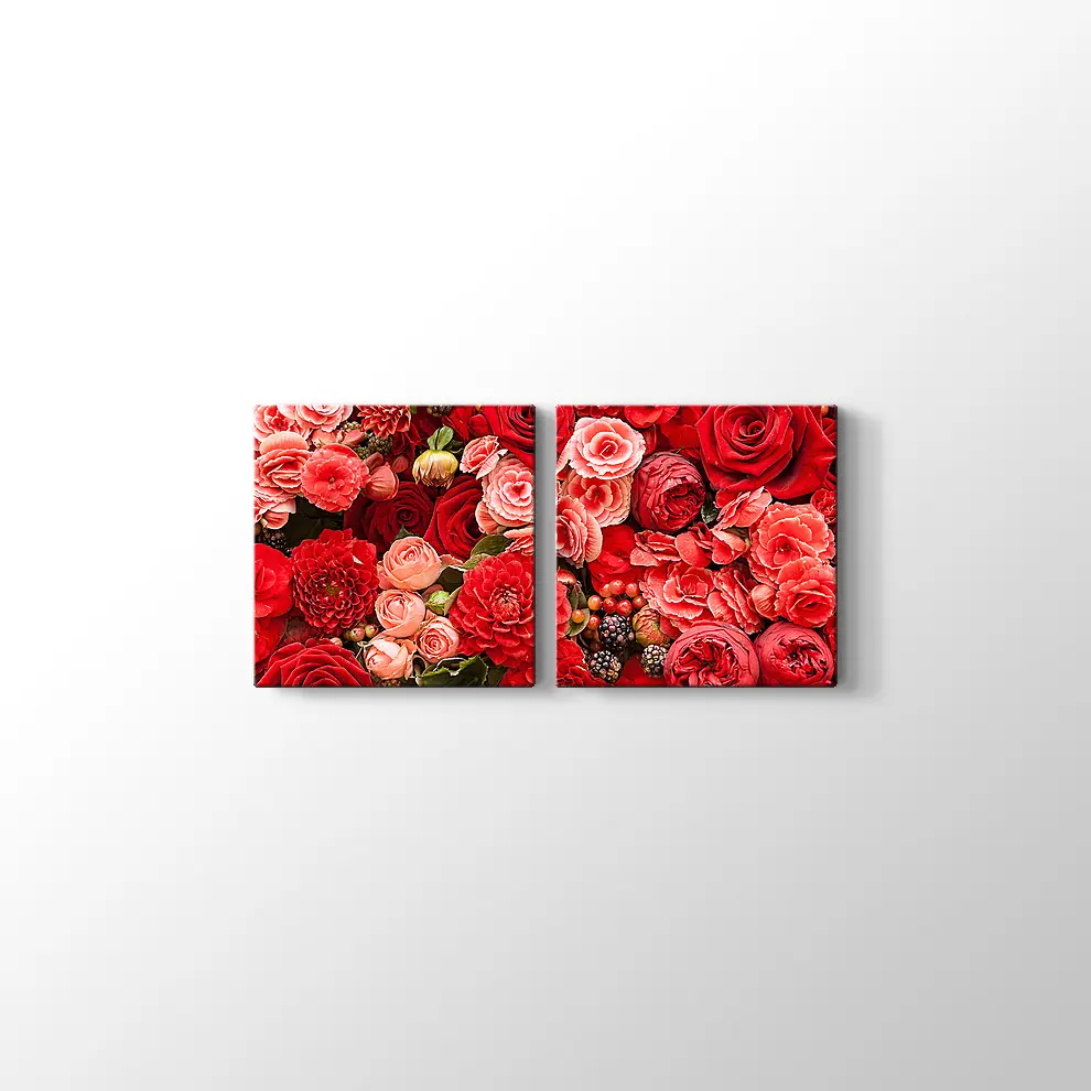 Gül Bahçesi Kanvas Tablo