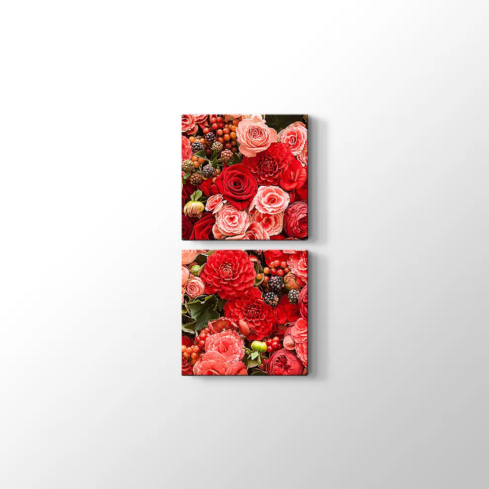 Gül Bahçesi Kanvas Tablo