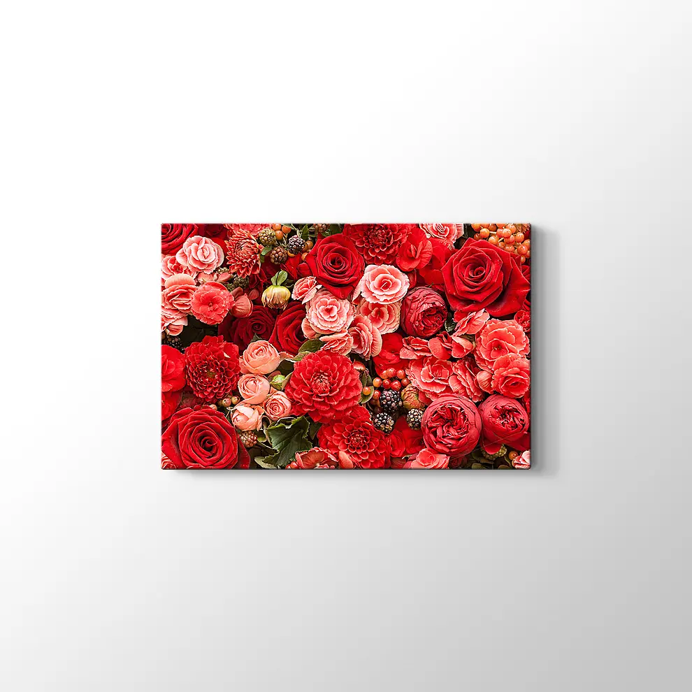 Gül Bahçesi Kanvas Tablo