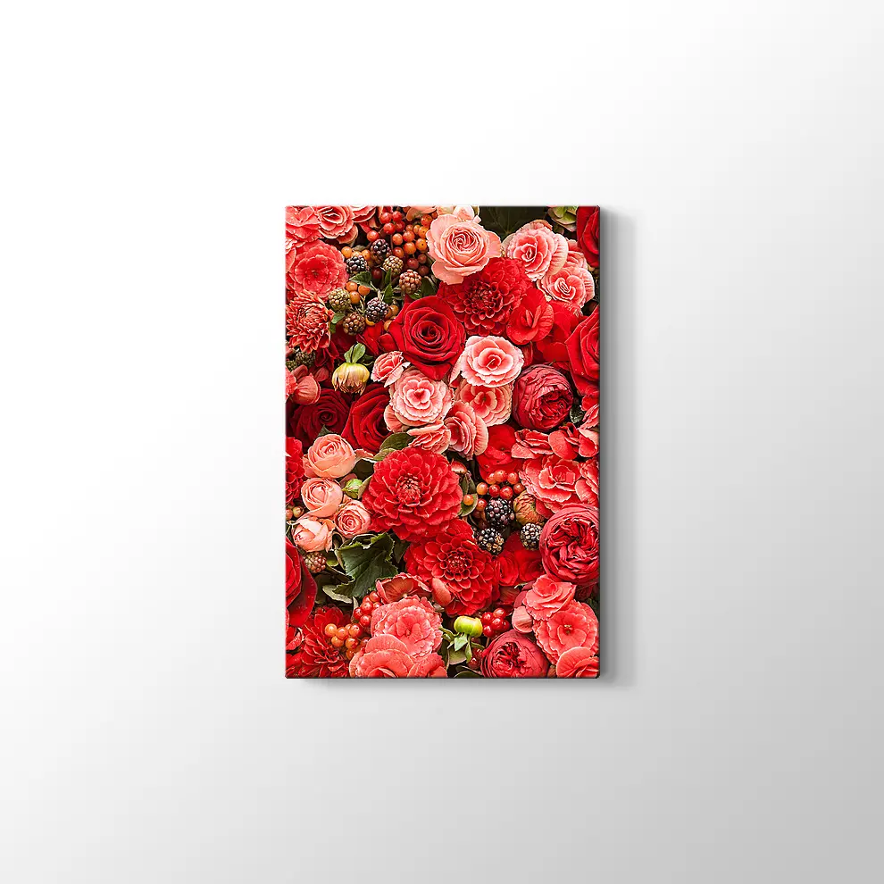 Gül Bahçesi Kanvas Tablo