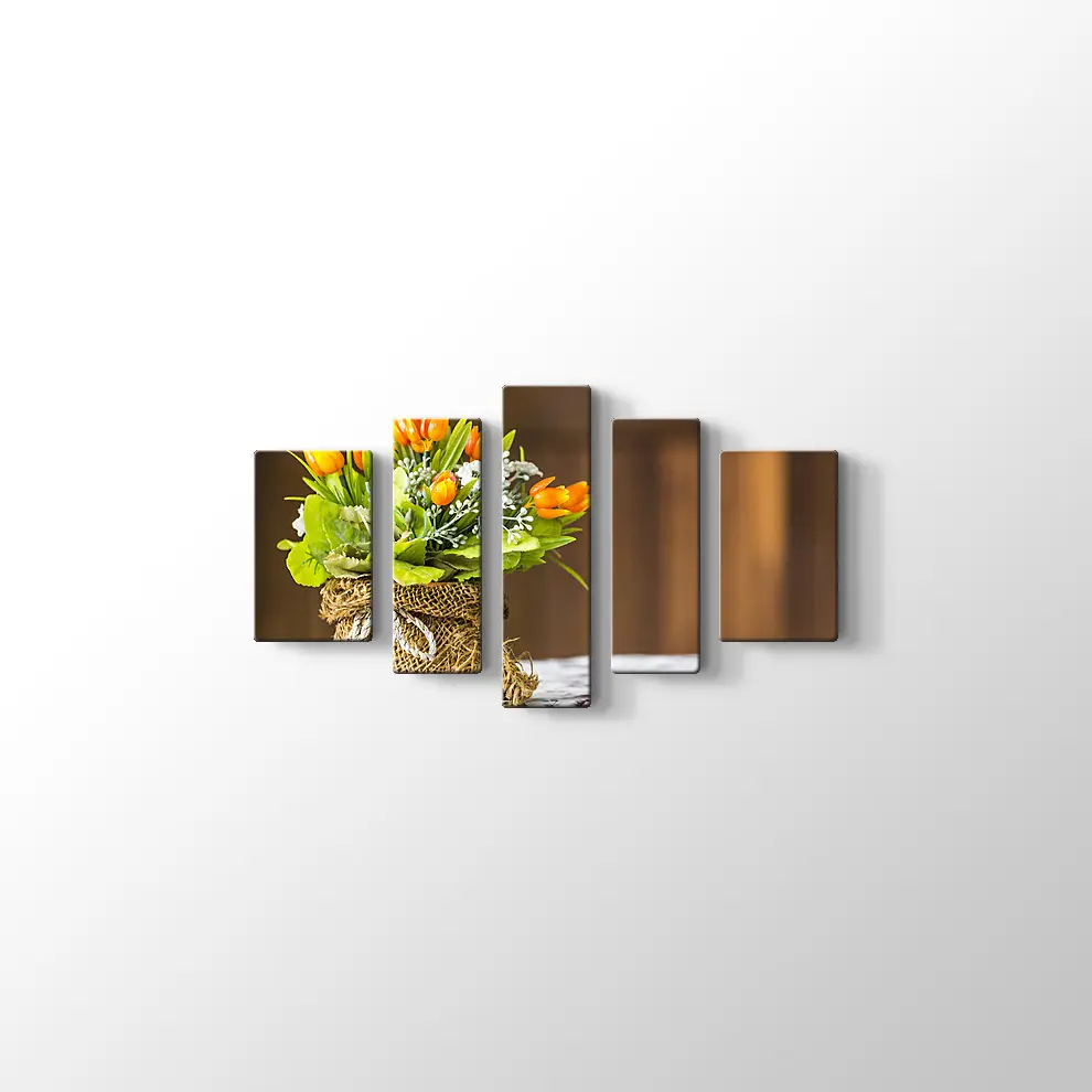 Sarı Laleler Kanvas Tablo