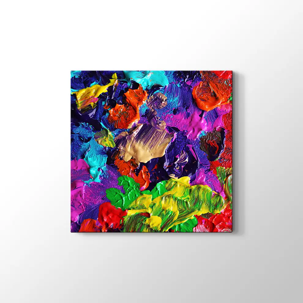 Renkler Kanvas Tablo