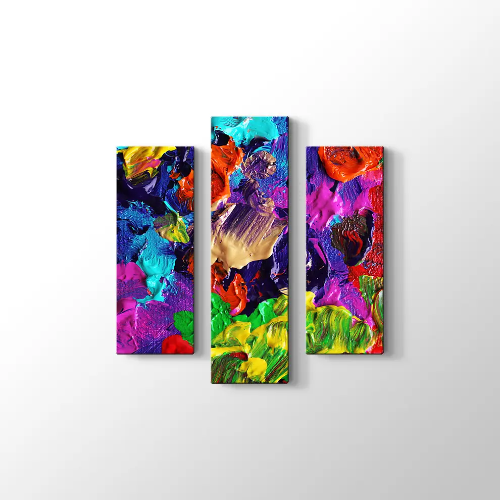 Renkler Kanvas Tablo