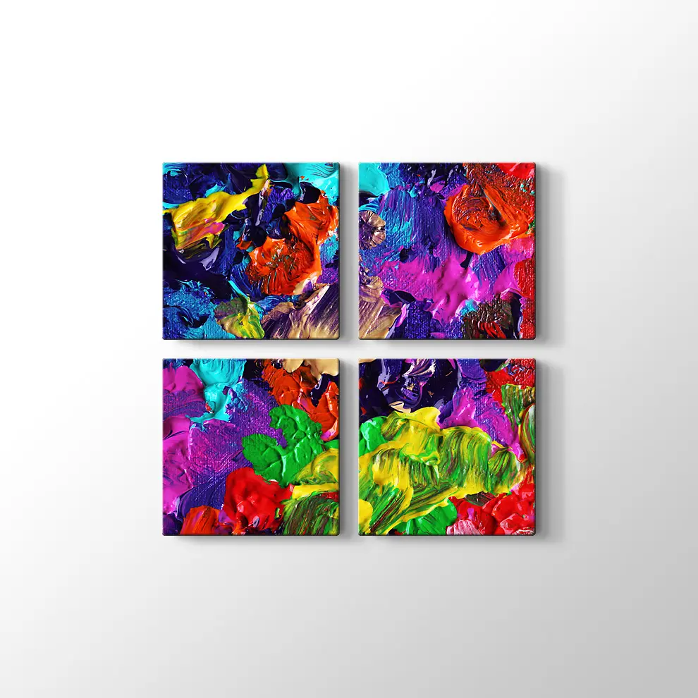 Renkler Kanvas Tablo