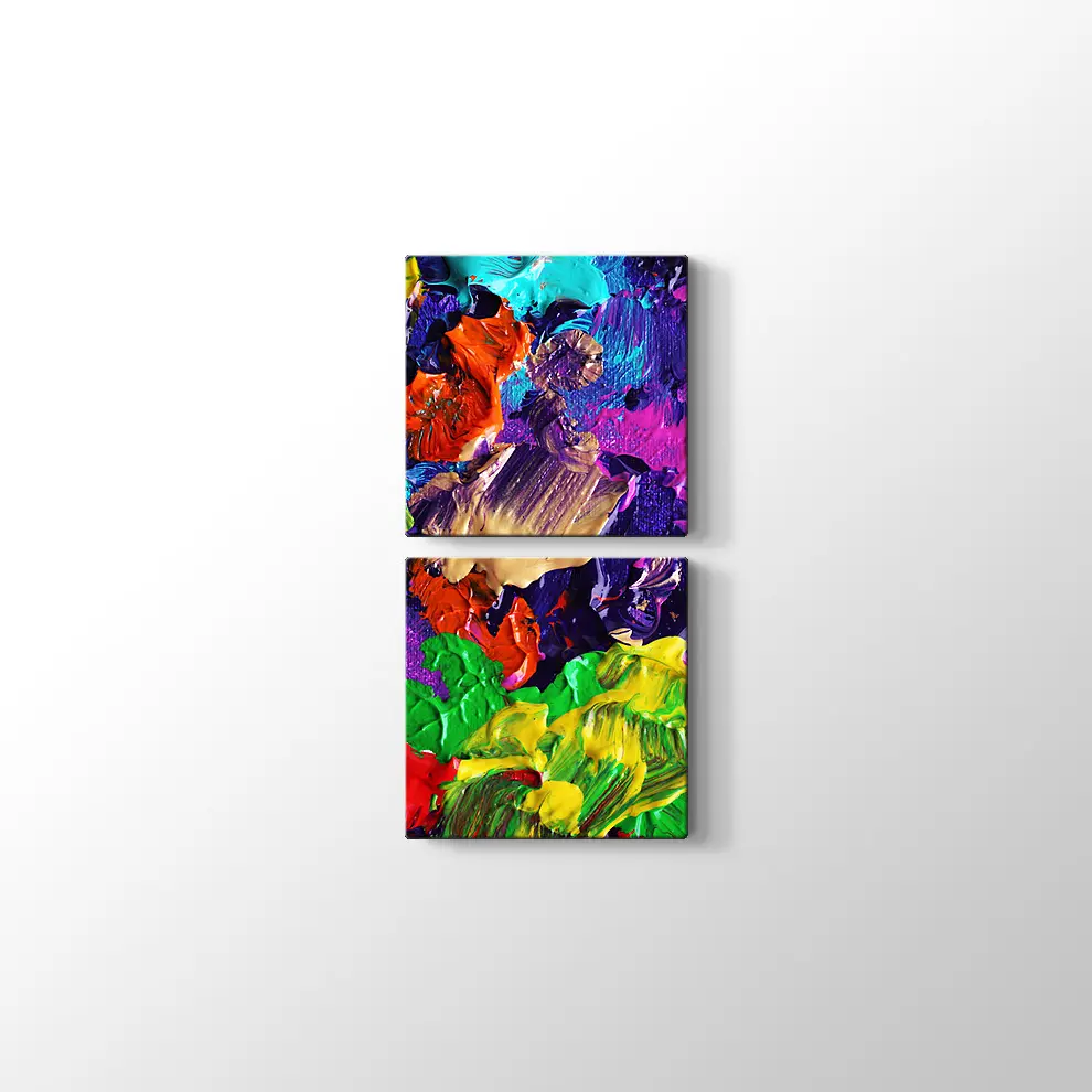 Renkler Kanvas Tablo