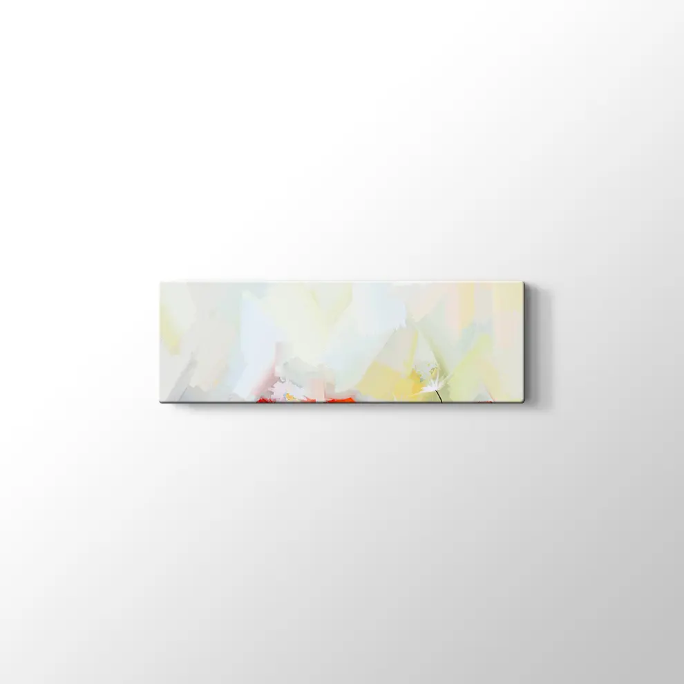 Suluboya Gelincikler Kanvas Tablo