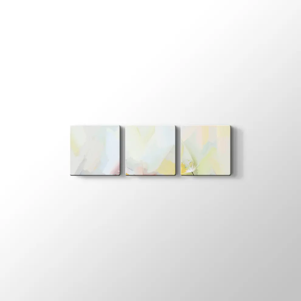 Suluboya Gelincikler Kanvas Tablo