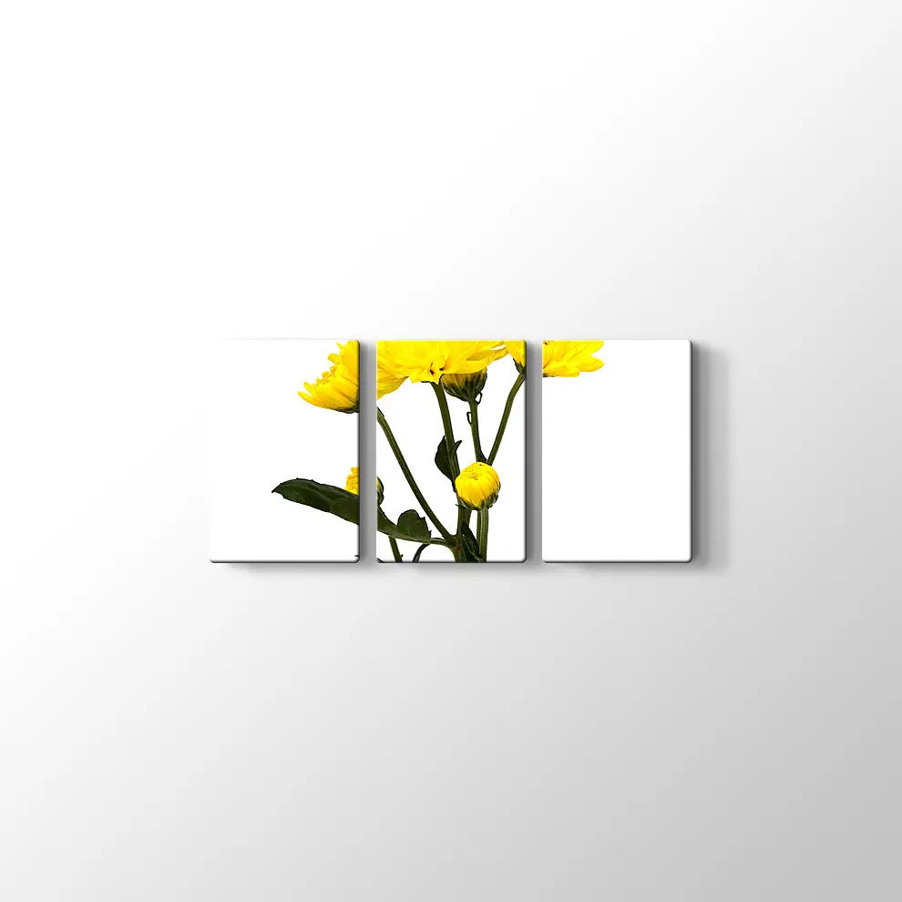 Büyüyen Çiçekler Kanvas Tablo