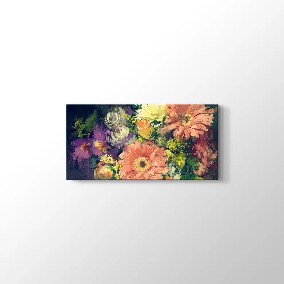 Yağlı Boya Buket Kanvas Tablo