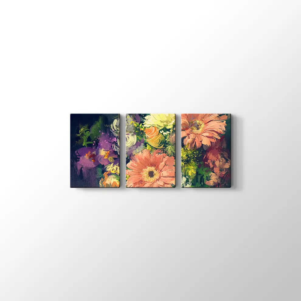 Yağlı Boya Buket Kanvas Tablo