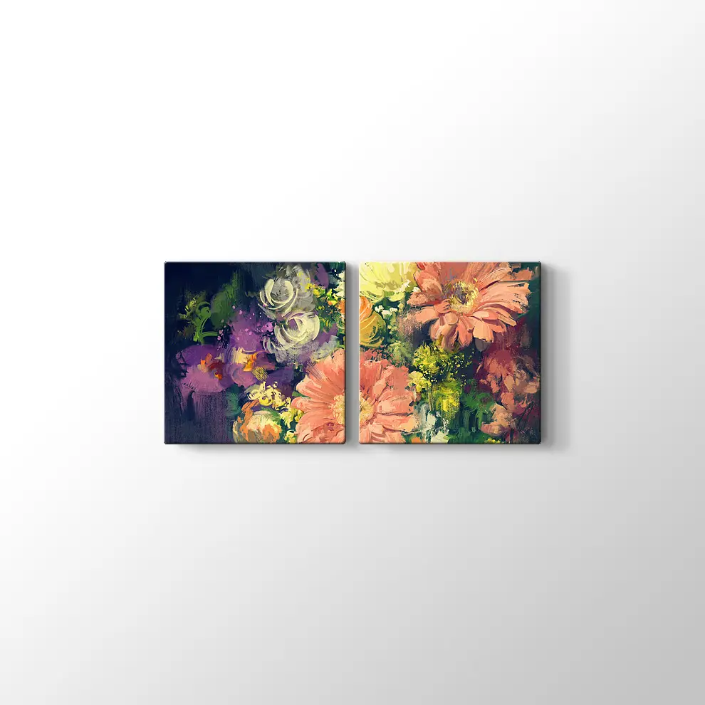 Yağlı Boya Buket Kanvas Tablo