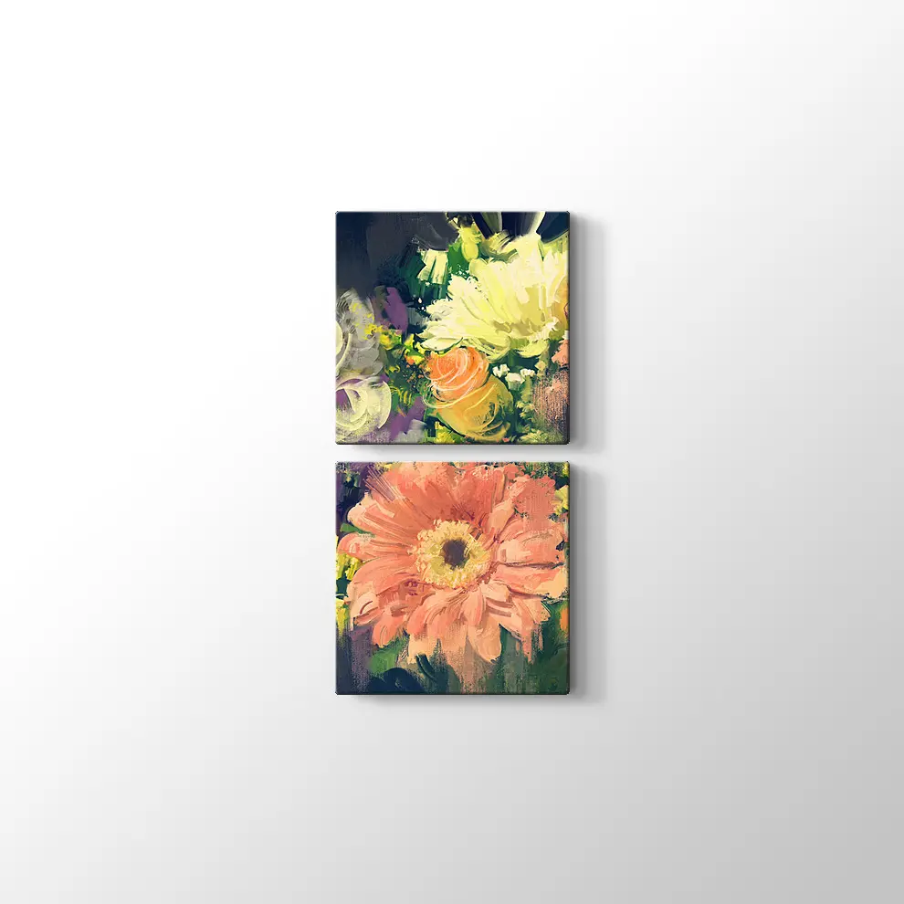 Yağlı Boya Buket Kanvas Tablo