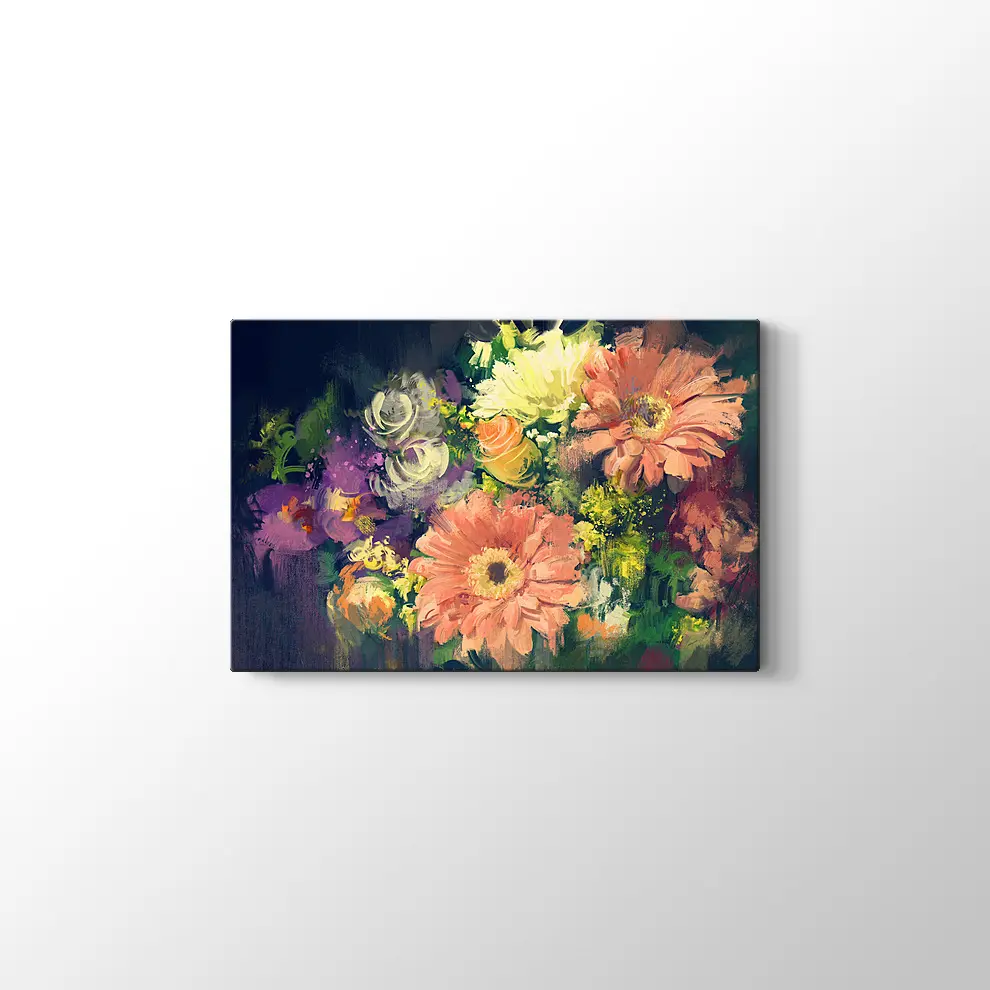 Yağlı Boya Buket Kanvas Tablo