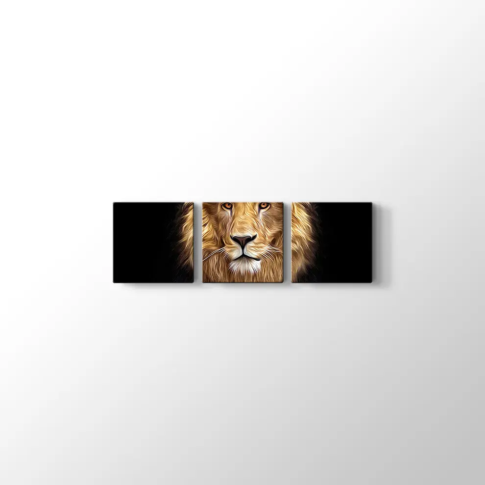 Aslan Kanvas Tablo